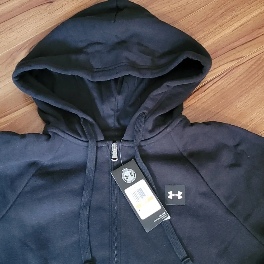Nwt UNDER ARMOUR zip up hoodie - Picture 2 of 2